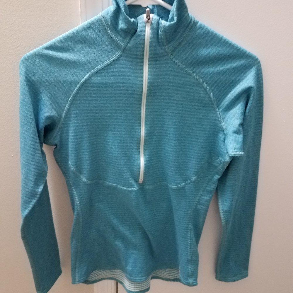 Patagonia Capilene 4 Expedition Weight Zip-Neck Top - Blue - Size XS